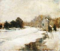 John Henry Twachtman - Winter in Cincinnati